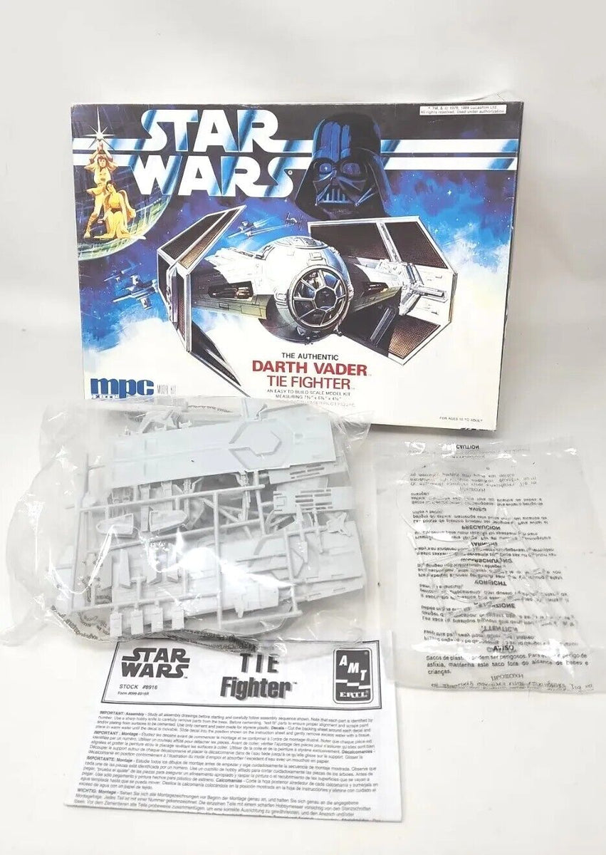 1997 AMT ERTL Star Wars Tie Fighter Plus Pack Model Kit - We-R-Toys