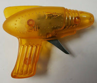 Vintage Plastic Friction Space Gun Toy New Old Stock Orange