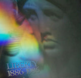 Vintage 1986 Centennial New York Statue Of Liberty Hologram Sticker 5.5"Wx6"H