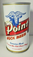 Vintage1975 Point Bock Beer Pull Tab Top Beer Can Stevens Point Brewing CO BC2-8