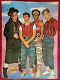 Vintage 1984 Culture Club Boy George Band Concert Poster 28" x20" NOS #55