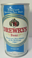 Vintage 1970s Rare Drewrys Beer Steel Can Pull Tab G. Heileman Brewery Empty BC3