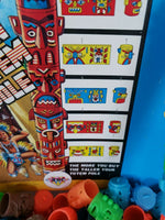 Vintage 16 Totem Pole Gumball Vending Machine toys New Old Stock SKU 24