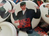 Vintage 1989 New Kids On The Block NKOTB 6 Random Pinback Buttons New Old Stock