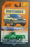 1998 Matchbox 1956 Ford Truck #21 of 100 Green Speedy Delivery HW4