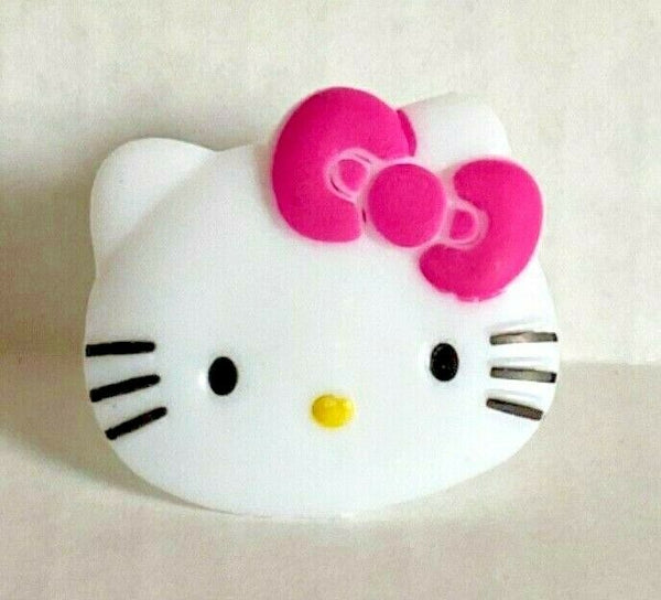 Bakery Crafts Plastic Cupcake Rings Favors Toppers New Lot of 6 "Hello Kitty" #1