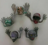 Monster Finger Puppet Vending Charms Prize Toys Lot of 5 Halloween NOS  (288)