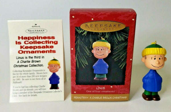 1995 Hallmark Keepsake Ornament Peanuts Linus U53/4217