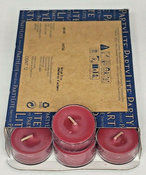 Partylite Tealights 12 Candles NOS " Autumn Glow " P1E/V04776Q