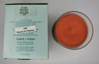 PartyLite Barrel Glass Jar Candle 11oz Guava & Papaya P5G/G11329