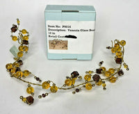 PartyLite Venezia Glass Beaded Garland 12" NIB P9B&19C/P9016