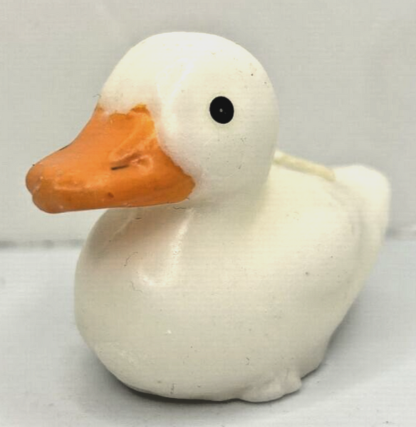 Vintage Spring Easter Duck Candle 2" SKU H390