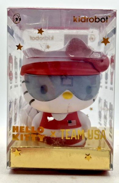 Kidrobot Hello Kitty Team USA Vinyl Mini Series Swimming Figurine F32