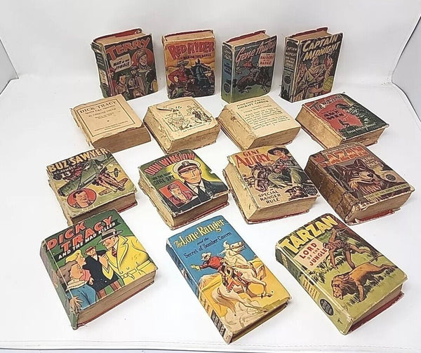 Vintage Lot of 15 Little Big Books U114