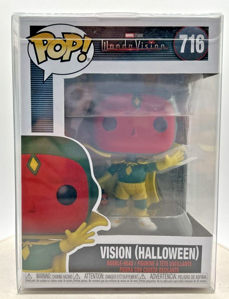 Funko Pop! Marvel WandaVision Vision (Halloween) Protector Case #716 F25