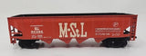 Bachmann HO Scale Minneapolis & St Louis 42’ Open Hopper Train Car U101