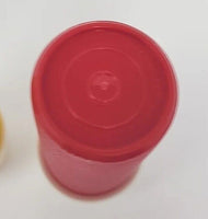 Vintage Tupperware Mustard and Ketchup Dispensers Camping or Picnic 1329-10 U146