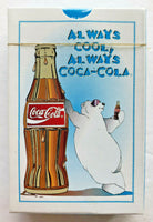 Vtg Coca Cola Polar Bear With Bottle Always Cool Playing Cards Sealed Deck U42