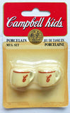 Vintage 1995 Fibre Craft Campbell Soup Kids Miniature Mug Set U43