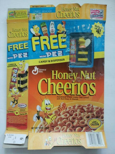 General Mills - 2000 HONEY NUT CLUSTERS Vintage Cereal Box