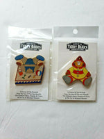 March of The Teddy Bears Kansas City 2002 Enamel Pin Set of 2