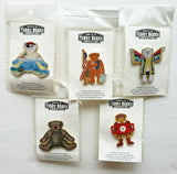 March of The Teddy Bears Kansas City 2002 Enamel Pin Set of 5