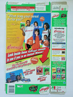 Kellogg's Cereal Box 2000 Apple Jacks Grant Hill Sheryl Swoopes Empty U198/17