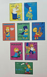 1990 The Simpsons Family 8 Posters Book Fox Film 1990 Homer Marge Bart U161