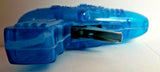 Vintage Plastic Friction Space Gun Toy New Old Stock Blue