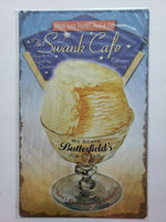 Swank Cafe Butterfield's 16 x10 Ohio Wholesale Rustic Retro Metal Signs 27933