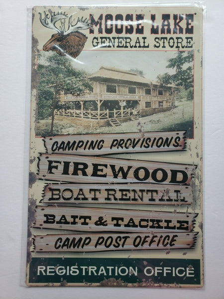 Moose Lake General Store  16 x10 Ohio Wholesale Rustic Retro Metal Signs 29696