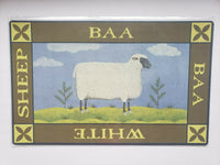 Baa Baa White Sheep  Ohio Wholesale Inc. 16x10 Rustic Retro Metal Signs 28922