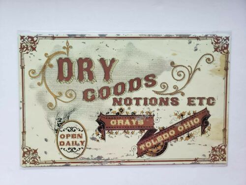Dry Goods Notions ETC  Ohio Wholesale Inc 16x10 Rustic Retro Metal Signs 30558