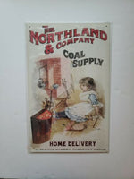 Northland & Company Old Coal Ohio Wholesale 16x10 Rustic Retro Metal Signs 29174