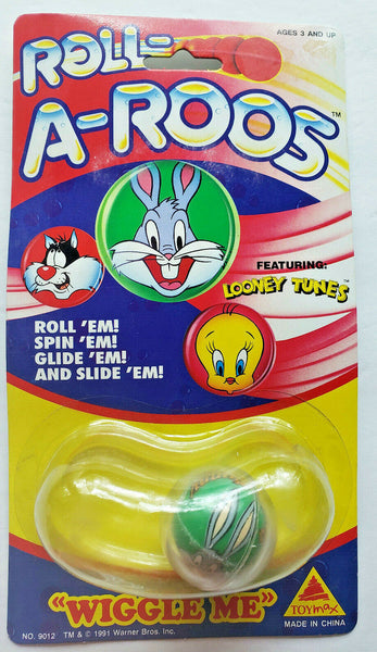 1991 Rare ToyMax Roll-A-Roos Looney Tuneds Bugs Bunny   *Note Description*U148