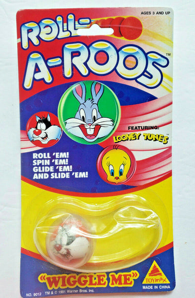 1991 Rare ToyMax Roll-A-Roos Looney Tunes Sylvester Cat *Note Description* U148