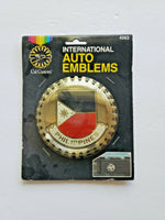 Vintage Collector's Car Badge Philippines Metal Emblem New 1983 All Stars V2