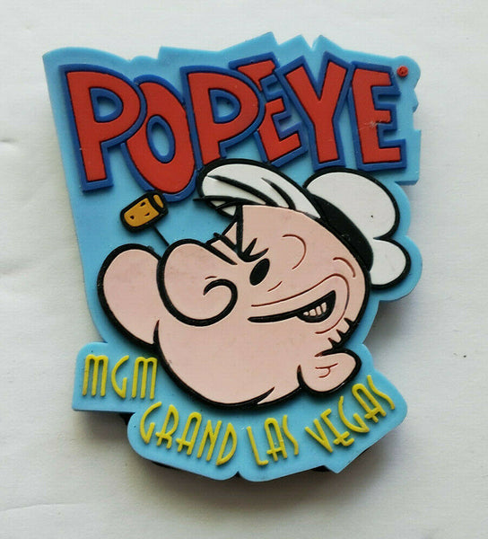 1997 MGM Grand Hotel Popeye Magnet  Brand New U156