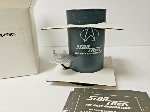 1994 Star Trek Enterprise Pencil Cup 1st Ed Applause The Next Generation U175