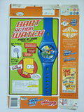 KELLOGG'S FROSTED MINI-WHEATS SIMPSONS BART ACTION WATCH BY MAIL 2002 U198/1