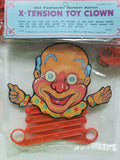 12 Jumping Scissor Action Toy Clown Old Store Stock