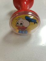 1984 Disney Babies Teething Toy New Old Stock Hand Rattle Mickey Donald U166