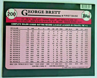 1989 Topps George Brett Baseball Duo-Tang School Paper Pocket Folder  New