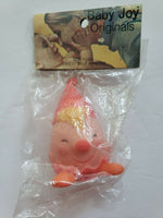 Vintage Baby Joy Originals Clown Squeeze Toy In Original Packaging NOS U147