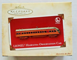 2004 Hallmark Lionel Hiawatha Observation Car Ornament U5