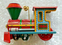 1994 Hallmark Keepsake Ornament Yuletide Central Engine 1st in Series U5