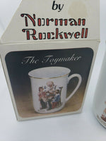 Norman Rockwell Museum "The Toymaker" Collectible Mug, Vintage 1982 New In Box