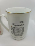 Norman Rockwell Museum "The Toymaker" Collectible Mug, Vintage 1982 New In Box