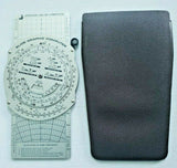 Vintage Rare Jeppesen Slide Graphic Ruler Fight Computer CSG-8A w/ Case U106