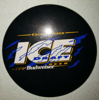 Budweiser Ice Draft Beer Pin Back Button 3 Inch Cold Filtered